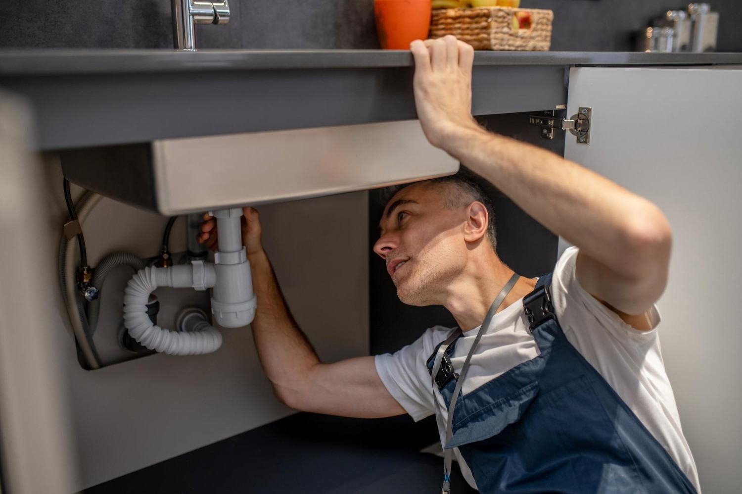 MJ Plumber and Heating central heating team